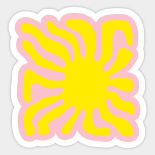 Popyska yellow r3 Sticker